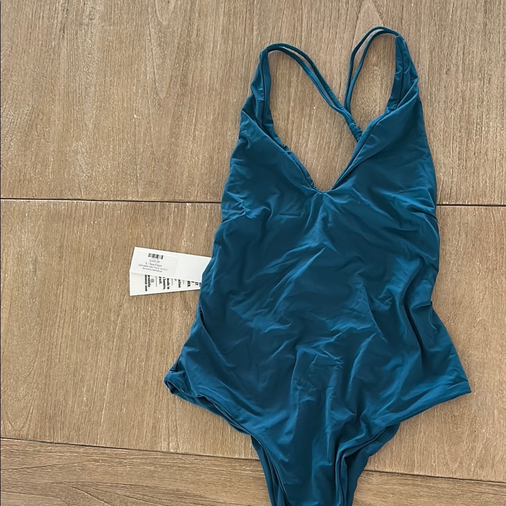 Teal One-Piece Swimsuit